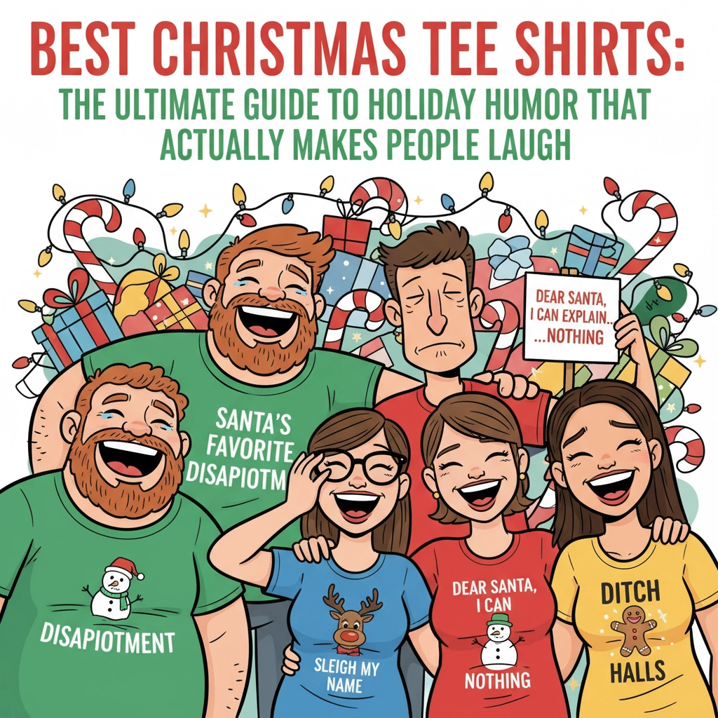 Best Christmas Tee Shirts: The Ultimate Guide to Holiday Humor That Actually Makes People Laugh