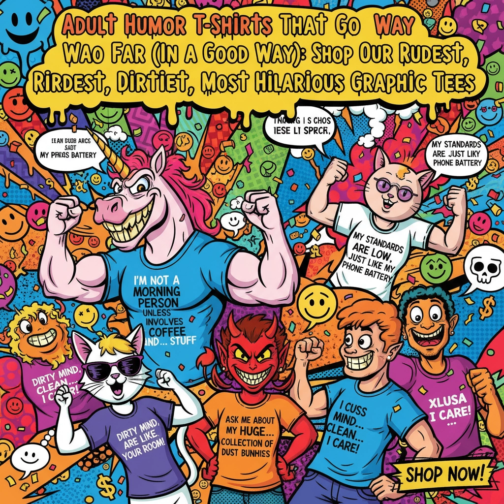 Adult Humor T-Shirts That Go Way Too Far (In a Good Way): Shop Our Rudest, Dirtiest, Most Hilarious Graphic Tees