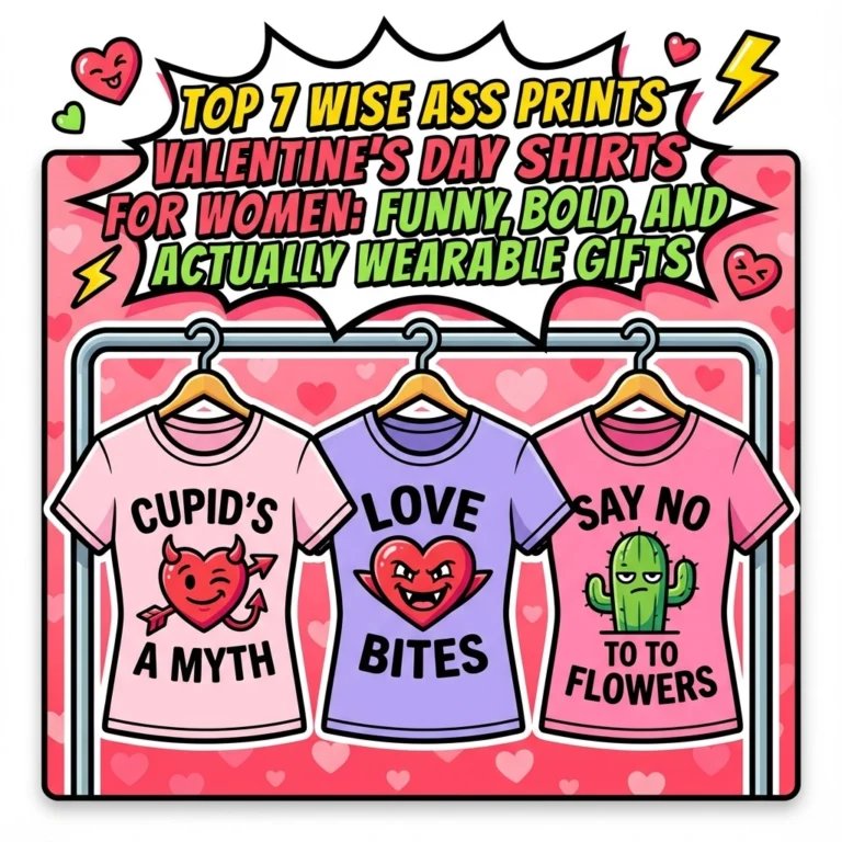 Top 7 Wise Ass Prints Valentine's Day Shirts for Women: Funny, Bold, and Actually Wearable Gifts 12 BLxn2S3goKI
