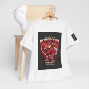 1147643010478187187_2048.jpeg Heartbreaker Graphic Tee — "Certified Heartbreaker: Love Hurts" Street Cupid Valentine T‑Shirt