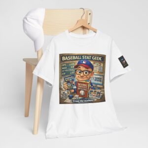 18416880931688648363_2048.jpeg Baseball Stat Geek T‑Shirt – Funny Baseball Analytics Tee (Trust the Numbers)