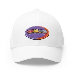 3605335996015046514_2048.jpeg Embroidered 'Wise Ass Prints' Logo Cap — Structured Closed-Back Hat